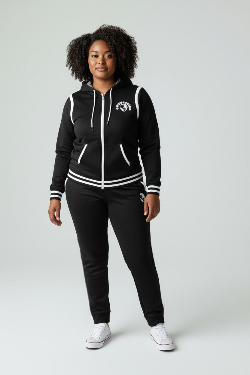Black Track Suit