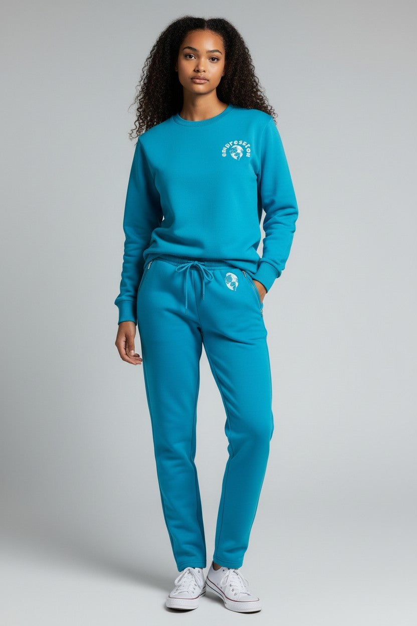 Sea Blue Sweatsuit